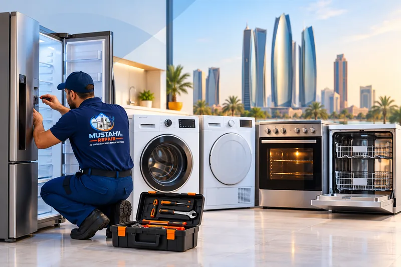 Home appliance repair technician in Abu Dhabi